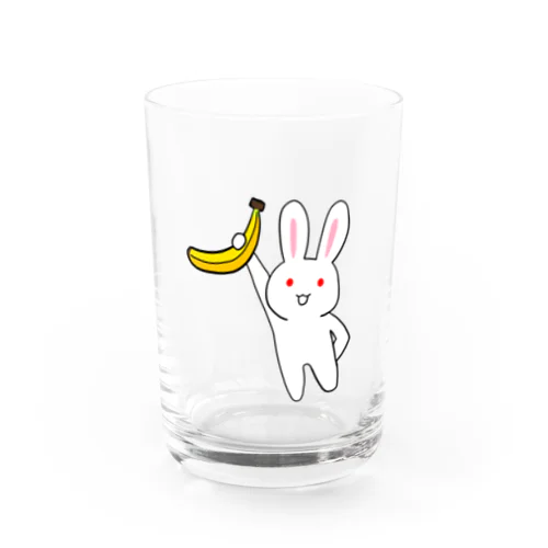 バナナうさぎ グラス