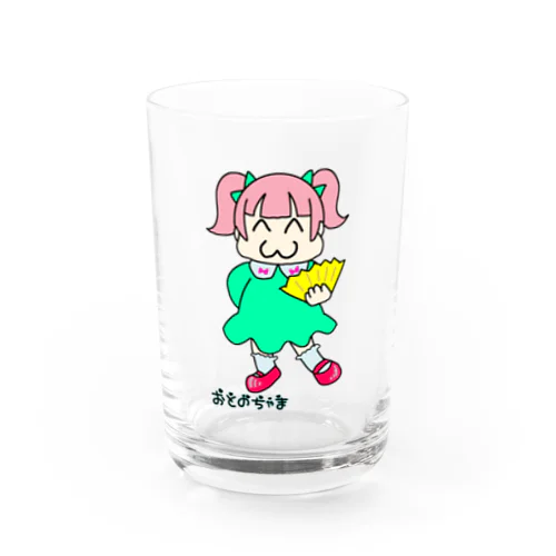 おとのちゃま！扇子 Water Glass