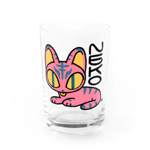 ねこちゃん Water Glass