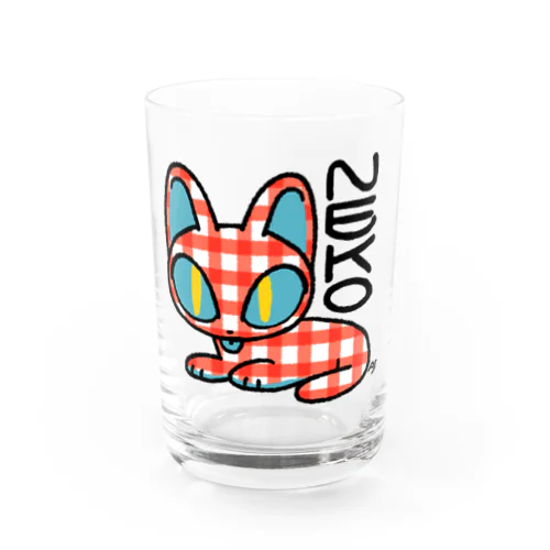 ねこちゃん Water Glass