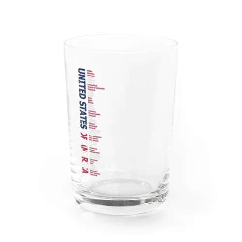 USA Water Glass