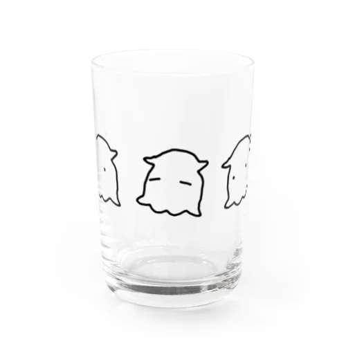 並ぶメンダコ グラス Water Glass