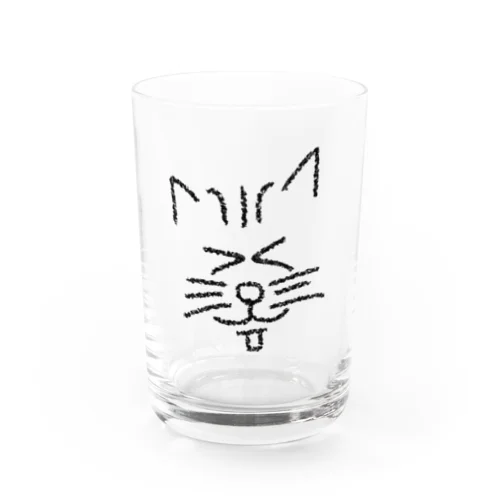 I'm a cat Water Glass