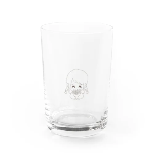 かわいい女の子 Water Glass