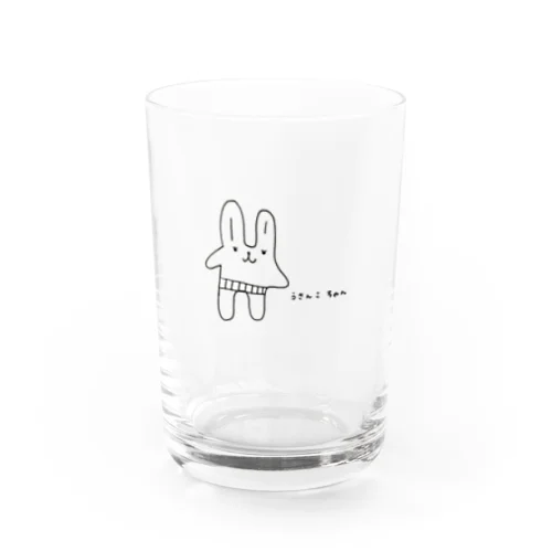 うさんこちゃん Water Glass