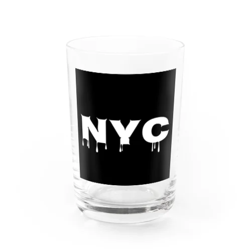 NYC melting Water Glass