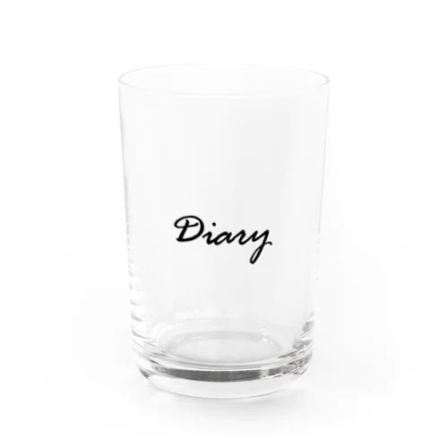 Diary logo Water Glass