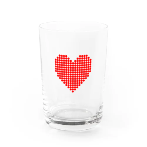 ドットハート Water Glass