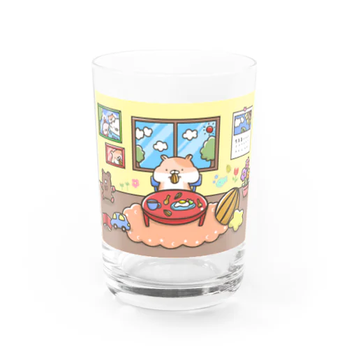 まるにょんシリーズ(にょむすたーくんハウス) Water Glass