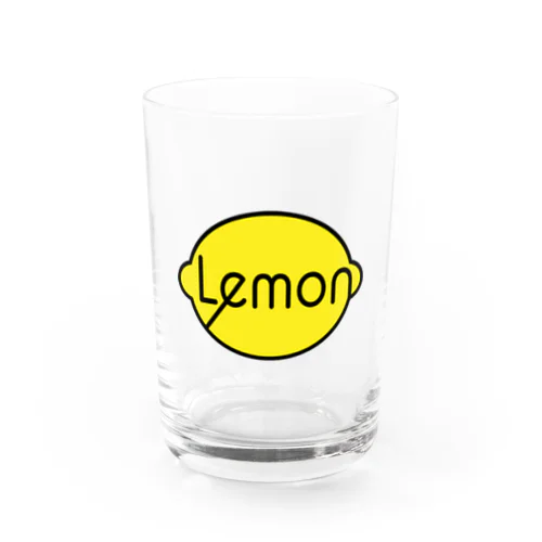 Lemon Water Glass