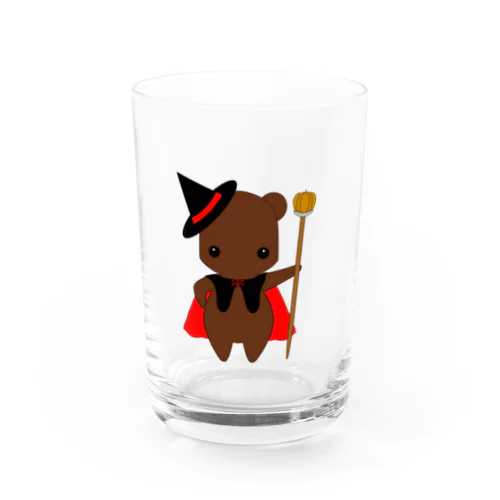 くまの魔法使い Water Glass