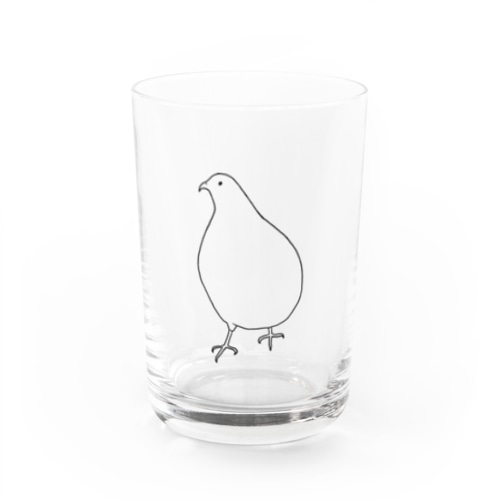 うずらさん Water Glass