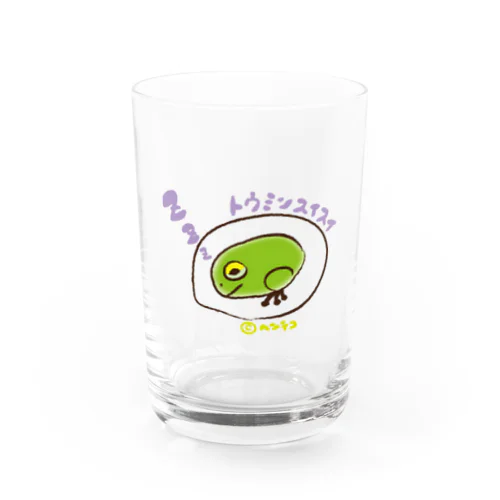 冬眠スイスイ Water Glass