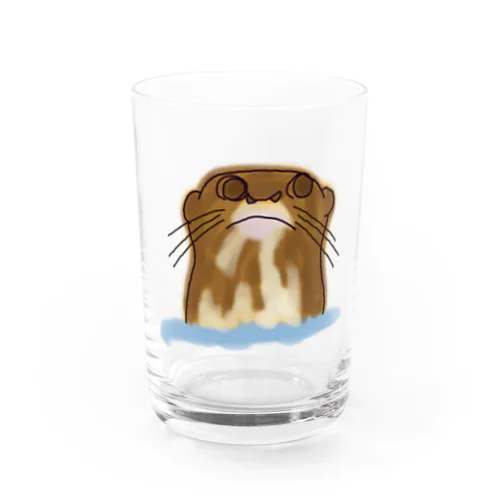 オオカワウソさん Water Glass