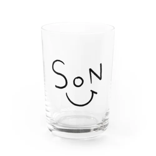 仲良し家族。【son】 Water Glass