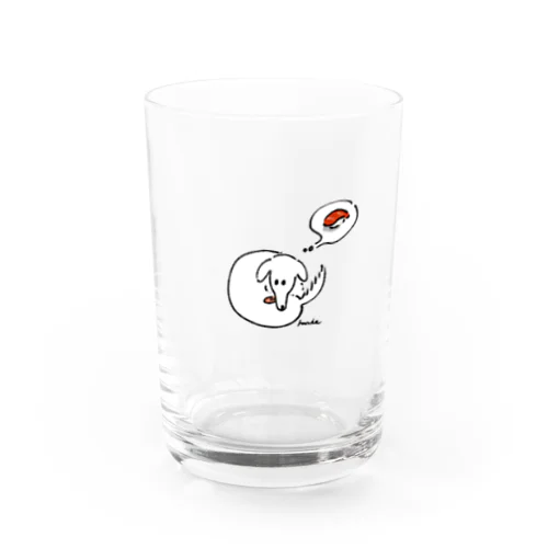 あなたの帰りを待つ犬 Water Glass