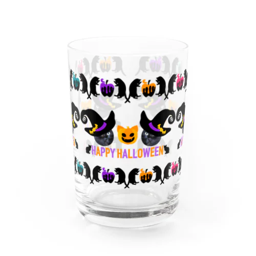 ハッピーハロウィン🎃👻🍭 Water Glass