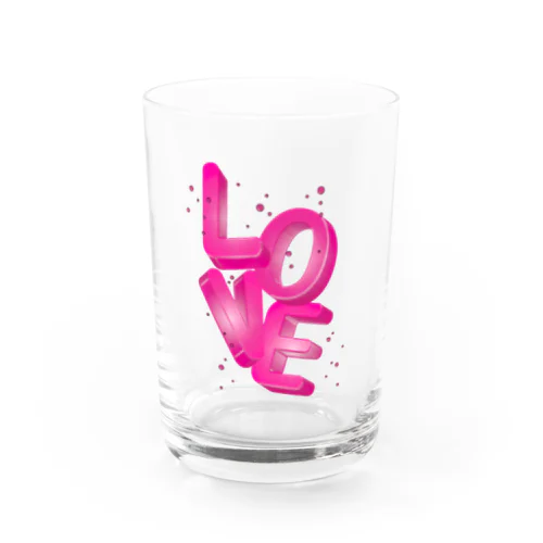 Love Water Glass