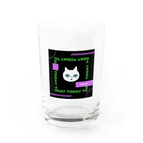 島マヤーPOISON CAT💜 Water Glass