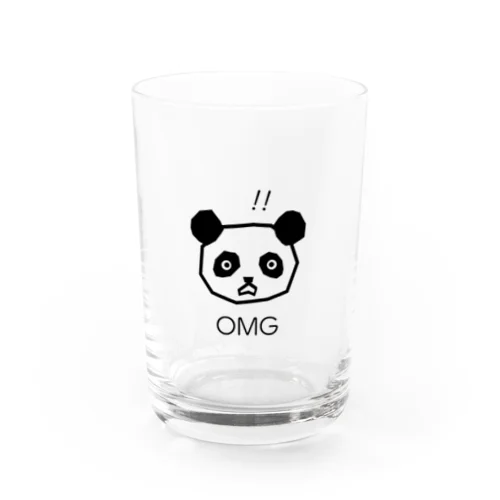 OMG-panda （オーマイガー！パンダ） Water Glass