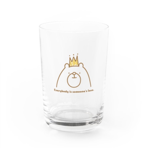 kingくまさん Water Glass