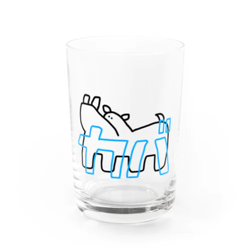 カバ Water Glass