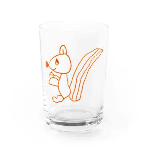 ことまりす Water Glass