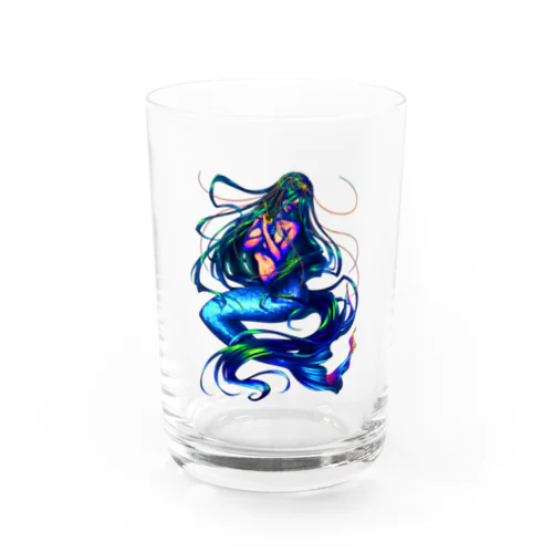 海の魔女キャラ単体（サイケデリック） Water Glass