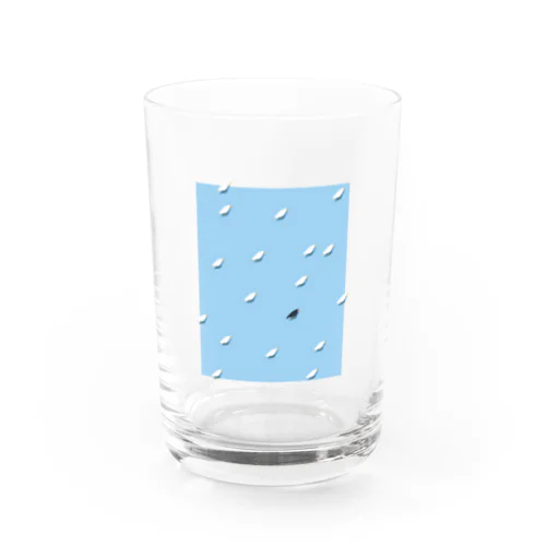 走る走るヒメウズラ Water Glass