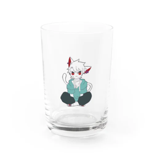 猫のキット Water Glass