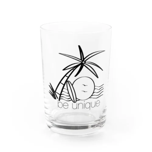 BE UNIQUE  Water Glass