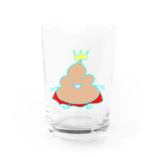 うんこの王様 Water Glass