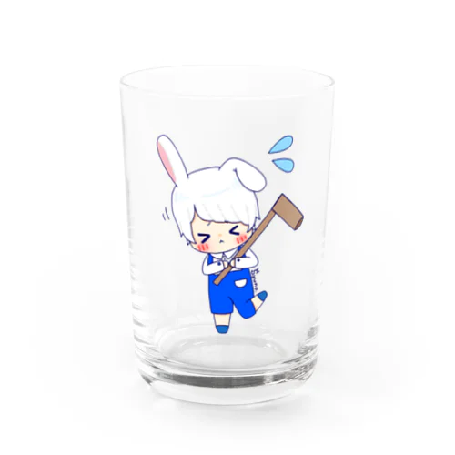 お月見うさぎくん Water Glass