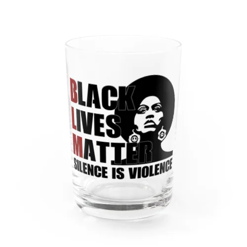 BLM Water Glass