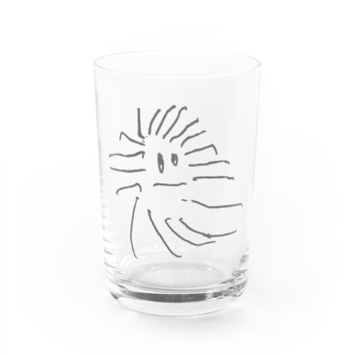 クモのモクちゃん Water Glass