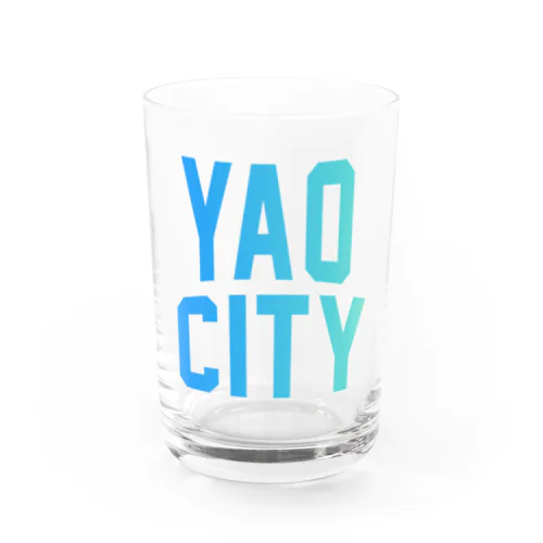 八尾市 YAO CITY グラス