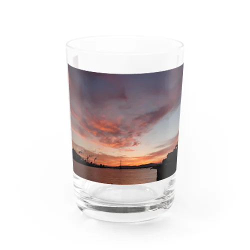 朝焼けフォトグラフ Water Glass