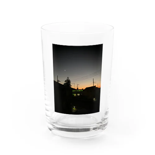 夕焼け Water Glass