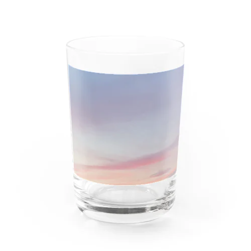 色んないろの夕やけ Water Glass