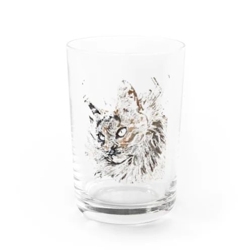 サビ猫２ Water Glass