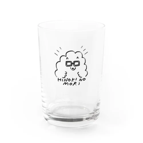 ひのきの森　ふつう Water Glass