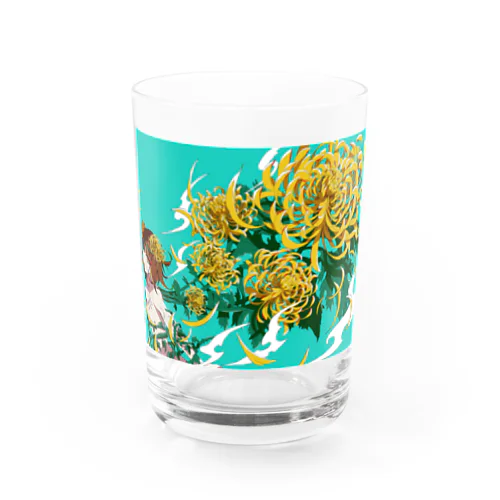 菊の羽 グラス