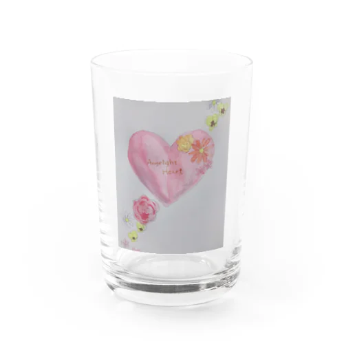 Angelight Heart Water Glass