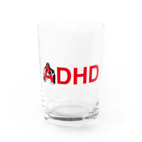 ADHD glass Water Glass