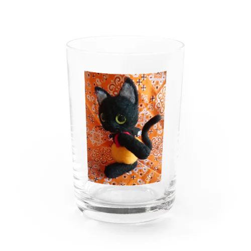 かぼちゃパンツの黒猫さん グラス