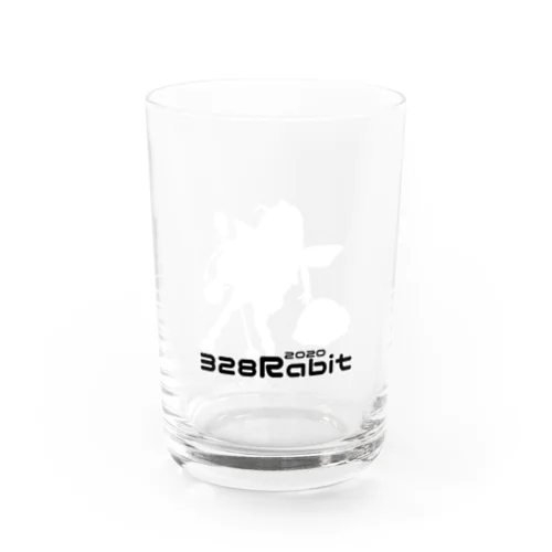 328だよ全員集合配信Specialグッズ　白328ちゃん Water Glass