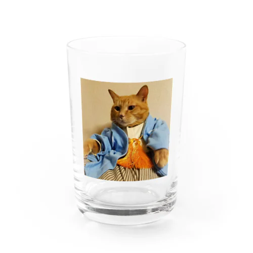 大きいねこキース Water Glass