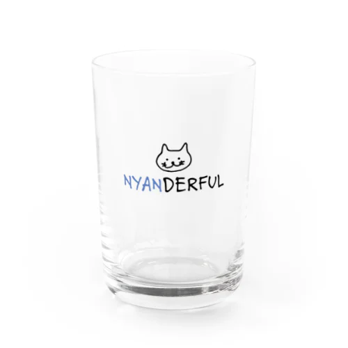 猫のニャンダフルちゃん Water Glass