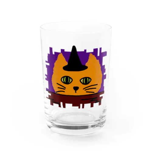 ハロウィンねこ Water Glass