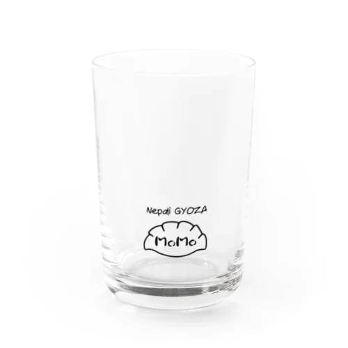 ネパールで餃子はモモ！ Water Glass